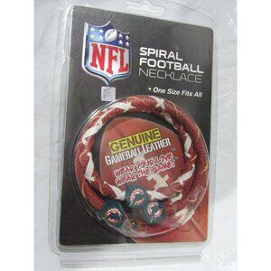 NCAA Florida Gators Spiral Football Necklace by Gamewear